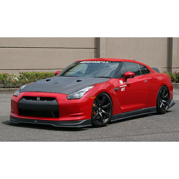 チャージスピード GT-R R35 3点セット カーボン UVカットクリア塗装済 CHARGE SP...