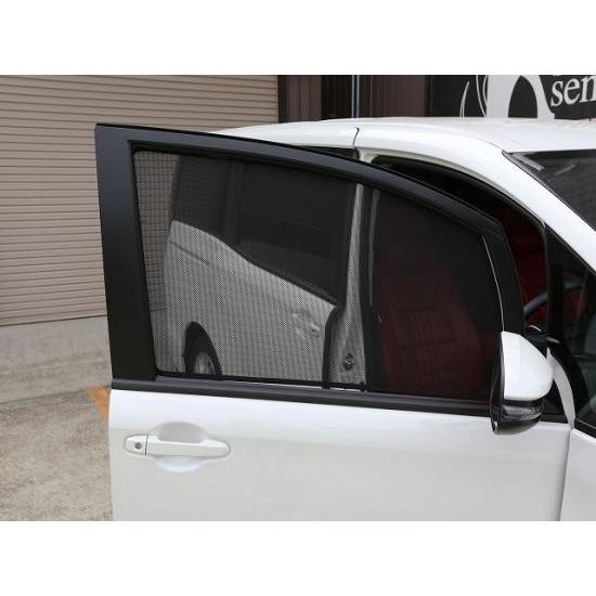 シックスセンス ノア 80系 ワンタッチシェード 前席2面セット メッシュ 80VNin014-F2...
