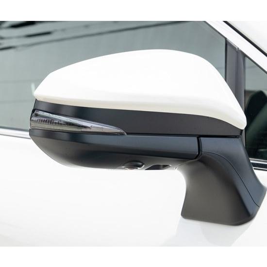 シックスセンス ハリアー 80系 ドアミラーウインカーカバー ライトスモーク set80hrpr01...