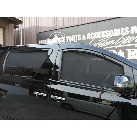 シックスセンス ランドクルーザー 200系 ワンタッチシェード 7面フルセット メッシュ OTin3...