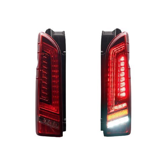 ラブラーク ハイエース 200系 LEDテールランプ ライトセーバー プレステージ レッド CB-L...