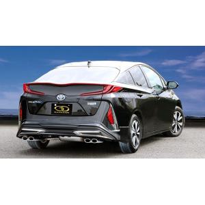 ガナドール プリウスPHV DLA-ZVW52 マフラー テール部のみチタニウム製