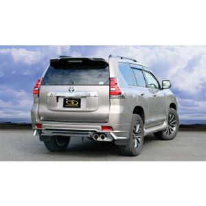 ランクルプラド CBA-TRJ150W 3BA-TRJ150W マフラー フルサイズ センター付 テ...