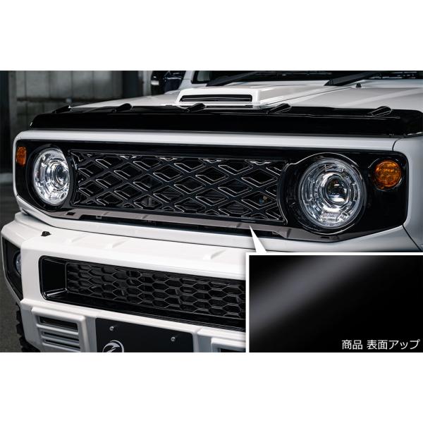 エムズスピード ジムニー シエラ JB74W フロントグリルver.2 ABS製 2922-4210...