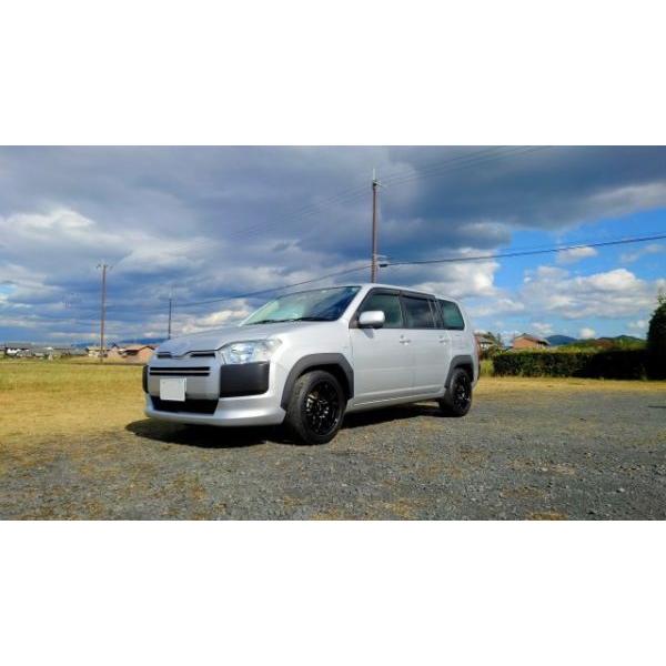 シルクロード プロボックス NCP16# フェンダーエクステンション ABS シボブラック 10L-...