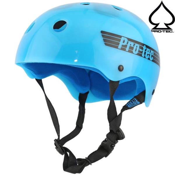 プロテック スケボー ヘルメット PRO TEC Classic Skate Helmet Blue...