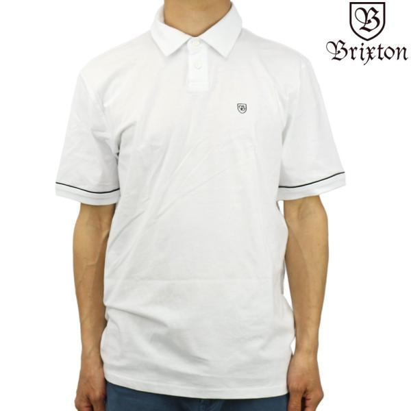 半袖 ポロ BRIXTON ブリクストン Carlos S/S Polo Knit (White/B...