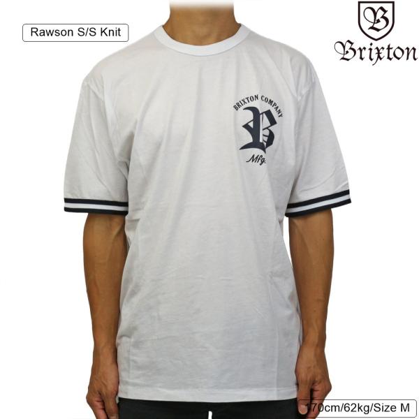 半袖 ニット シャツ Brixton ブリクストン Rawson S/S Knit White ロー...