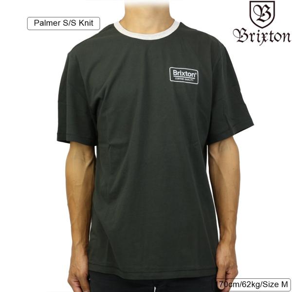 半袖 ニット シャツ Brixton ブリクストン Palmer S/S Knit Washed B...