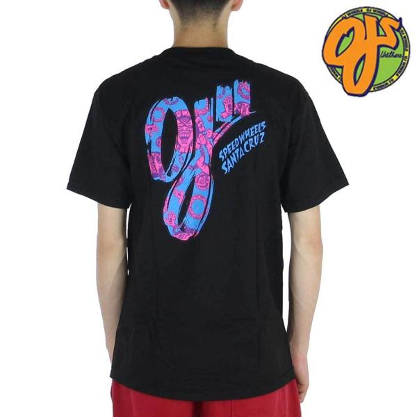 OJ オージェイ Tシャツ Retro Fill Regular Black S/S Tee ブラッ...