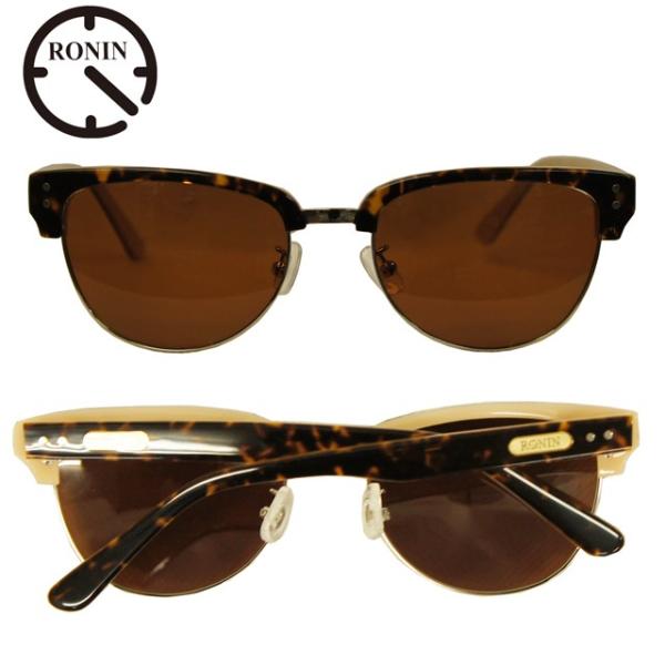 ロニン サングラス フィフティー Ronin Eyewear 50 50 Brown Gradati...