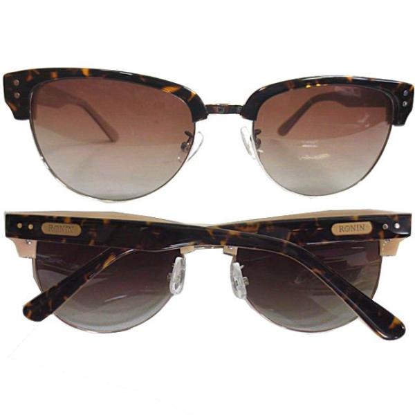 ロニン サングラス フィフティー Ronin Eyewear 50 50 Brown Gradati...