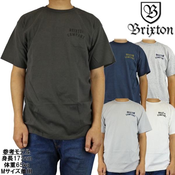 BRIXTON ブリクストン Tシャツ 半袖 メンズ Woodburn Tee