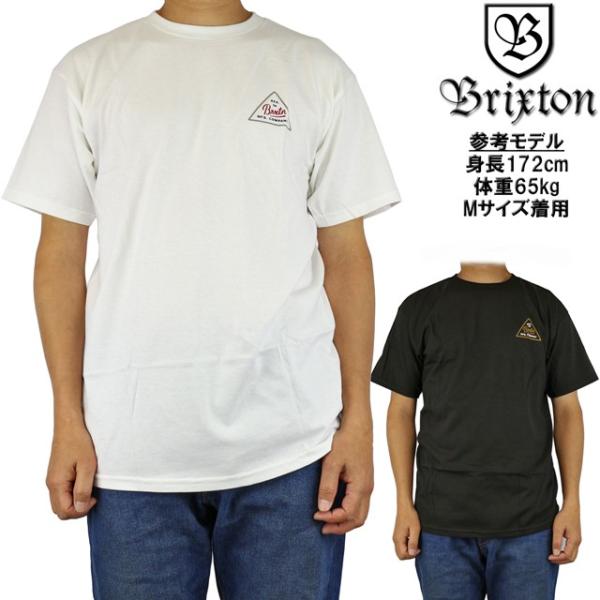 BRIXTON ブリクストン Tシャツ 半袖 メンズ Cue Tee