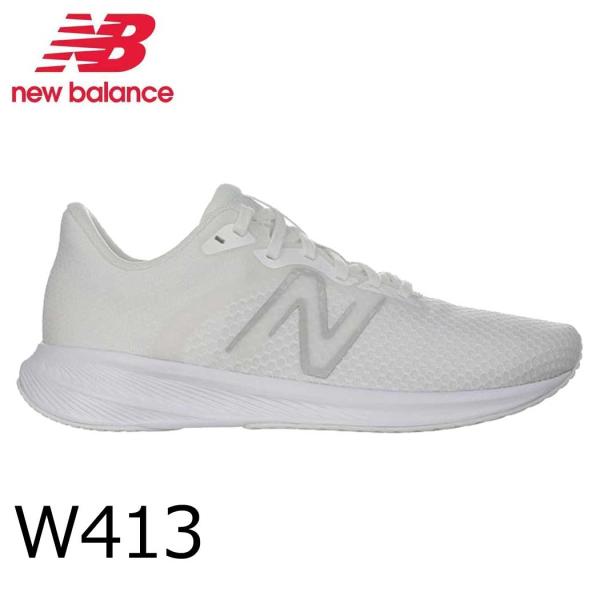 ニューバランス スニーカー キッズ new balance NB W413 D LW2 ホワイト ラ...