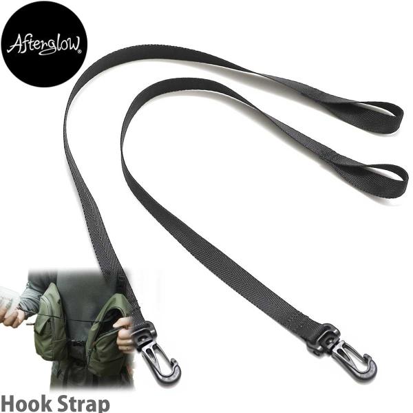 アフターグロー フックストラップ ２本セット Afterglow Hook Strap 2pc バッ...