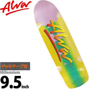 アルバ 9.5 インチ スケボー デッキ Tony Alva Skateboard Deck Millennium トニーアルバ ミレニアムフェード オールドスクール 人気 ブランド｜cutback2