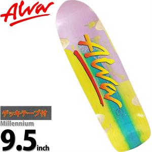 アルバ 9.5 インチ スケボー デッキ Tony Alva Skateboard Deck Millennium トニーアルバ ミレニアムフェード オールドスクール 人気 ブランド｜cutback2