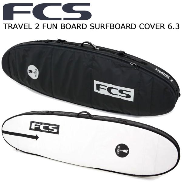 エフシーエス サーフボードケース FCS TRAVEL 2 FUN 6.3 SURFBOARD CO...