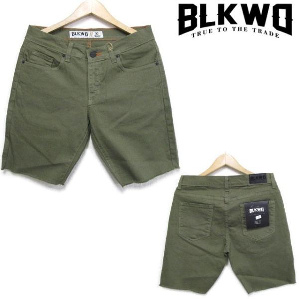 BLKWD ( ブラックウッドデニム ) LINDEN BREEZE SHORT ( ハーパン スケ...