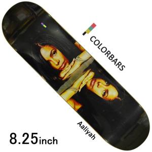 Color Bars 8.25インチ スケボー デッキ アリーヤ カラーバー スケートボード リフレクト Aaliyah Reflect 人気 ブランド カットバック スケボーデッキ｜cutback2