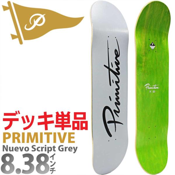 プリミティブ 8.38インチ スケボー デッキ Primitive Skateboard Nuevo...