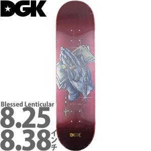 DGK 8.25 8.38インチ スケボー デッキ Blessed Lenticular Deck スケートボード スケボーデッキ ストリート パーク 人気 おすすめ カットバック｜cutback2