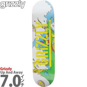 グリズリー 7.0インチ スケボー キッズデッキ Grizzly Skateboards Up And Away Deck 子供 子どもサイズ スケートボード ブランド スケボーデッキ 板｜cutback2