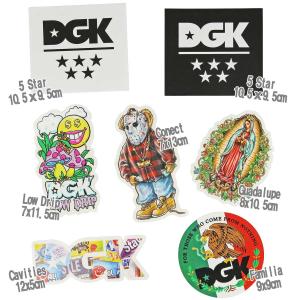 DGK スケボー ステッカー 単品 Dirty...の詳細画像1
