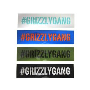 スケボー ステッカー Grissly グリズリー ハッシュタグ Hashtag Sticker スケ...