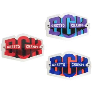DGK(ディージーケー) THE DGK Ghetto Champs ステッカー (スケートボード,...