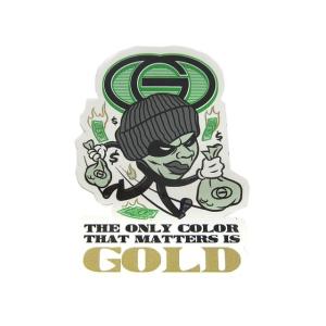 GOLD(ゴールド) The Only Color ステッカー (スケートボード,スケボー,ゴールド...