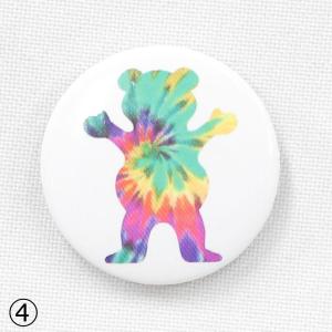 GRIZZLY グリズリー 缶バッジ 1個売り...の詳細画像5