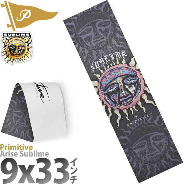 プリミティブ スケボー デッキテープ 9x33インチ Primitive Arise Sublime...