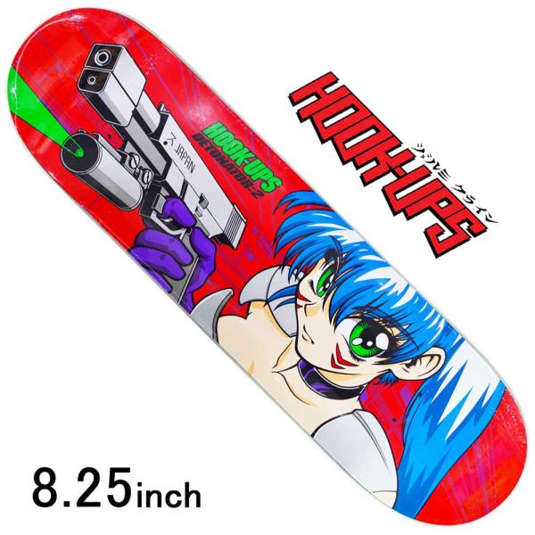 Hook Ups 8.25インチ スケボー デッキ フックアップス スケートボード Detonato...
