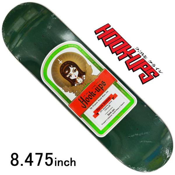 Hook Ups 8.475インチ スケボー デッキ フックアップス スケートボード Meister...