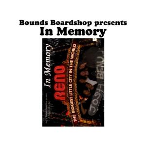 Bounds Boardshop presents/In Memory2007/DVD ( スケート...