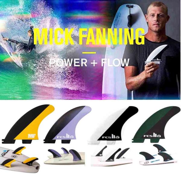 FCS2 サーフィン フィン ミックファニング Athlete Series Mf Pc Tri S...