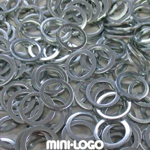 アクスルワッシャー シルバー スケボー パーツ ミニロゴ Mini Logo Axle Washer Silver スケートボード トラック ウィール アクセル｜カットバック スケートボード専門店