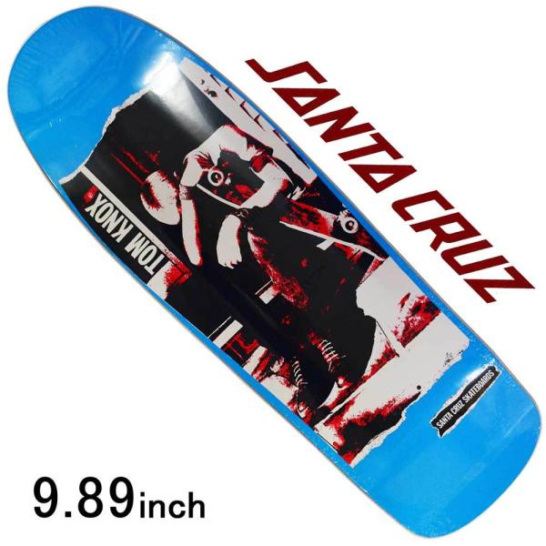 サンタクルーズ 9.89インチ スケボー デッキ Santa Cruz Skateboard Tom...