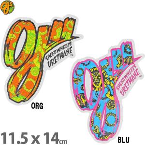 オージェイ スケボー ステッカー 11.5ｘ14cm OJ Wheels Retro Fill Sticker シール レトロフィル スケートボード スケボーステッカー 人気 ブランド おすすめ