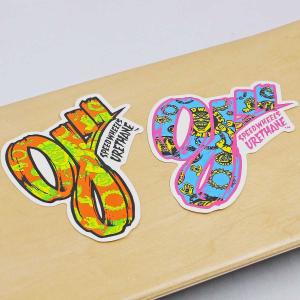オージェイ スケボー ステッカー 11.5x1...の詳細画像3