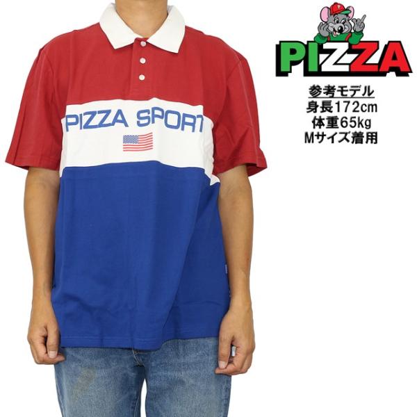 PIZZA SKATEBOARDS ピザ スケートボード ポロ シャツ メンズ 半袖 Pizza S...