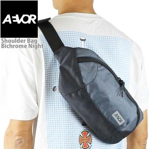 エイヴァー ショルダーバッグ ビックロームナイト 5L AEVOR Shoulder Bag Bichrome Night カバン ボディーバッグ ヒップバッグ ウエストポーチ｜cutback2