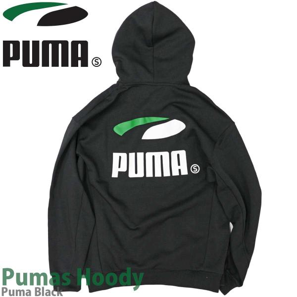 プーマ スケートボード フィーディー スケボー アパレル Puma Pumas Hoody Blac...