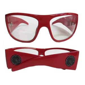 ロニン サングラス ナンバースリー Ronin Eyewear No3 Clear Lens Red...