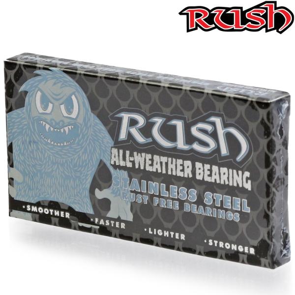 スケートボード ベアリング Rush ラッシュ ABEC 7 All Weather Stainle...