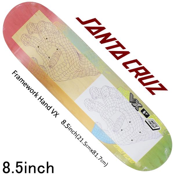 サンタクルーズ 8.5インチ スケボー デッキ Santa Cruz Skateboard Fram...