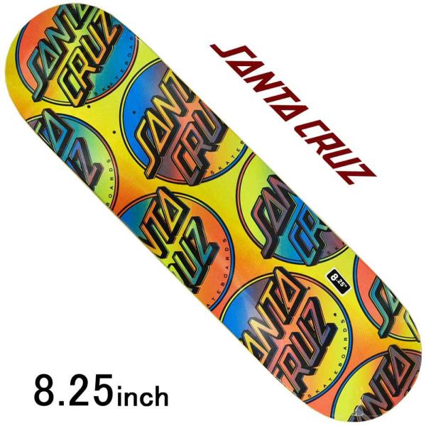 サンタクルーズ 8.25インチ スケボー デッキ Santa Cruz Skateboard Con...