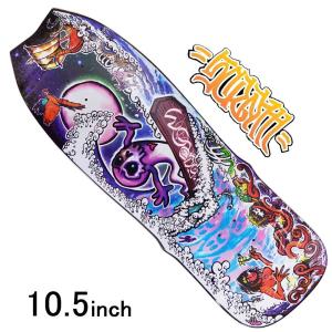 スクラム 10インチ スケボー デッキ Scram Skateboard 3 Headed Dog